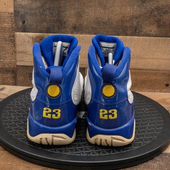 NIKE AIR JORDAN RETRO 9 KOBE LAKERS MENS ATHLETIC SHOES BASKETBALL HIGH SIZE 13